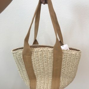 Straw bag
